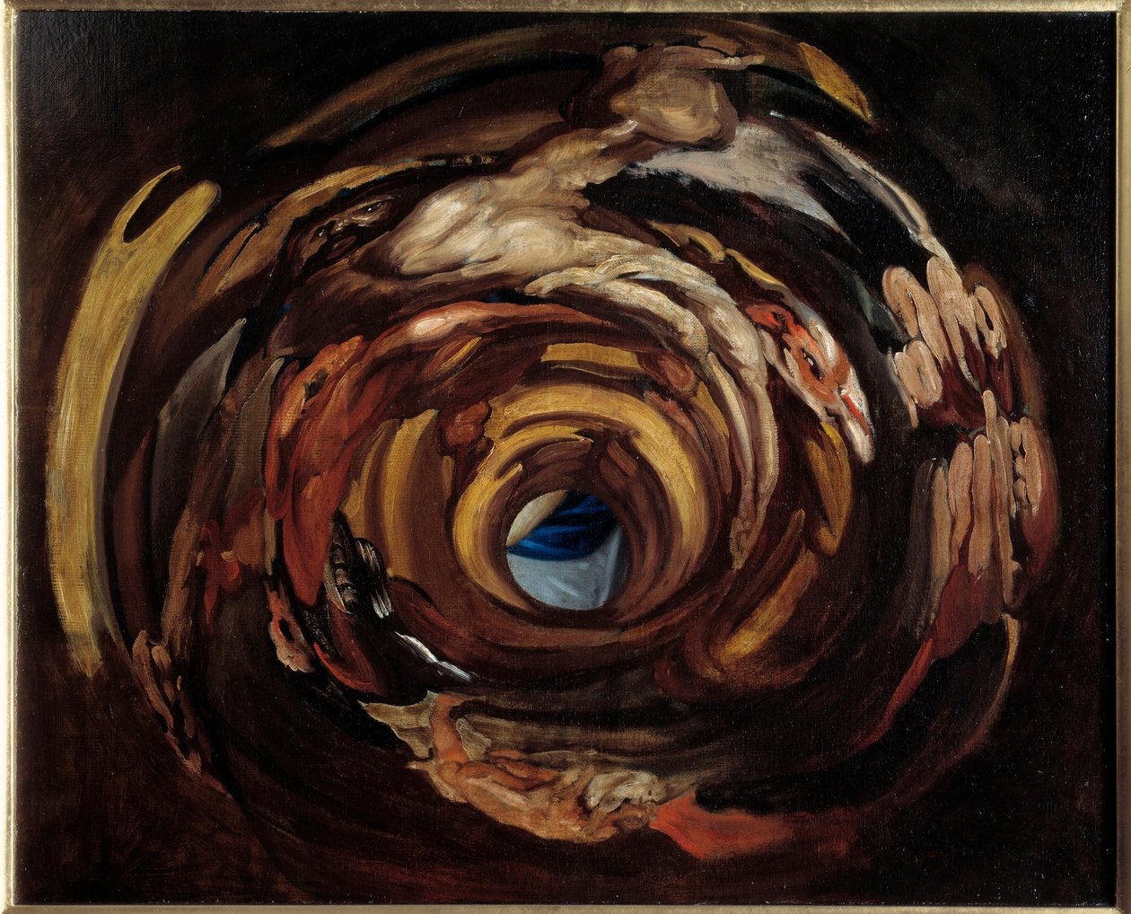 Anamorphosis after Elevation of the cross by Domenico I Piola