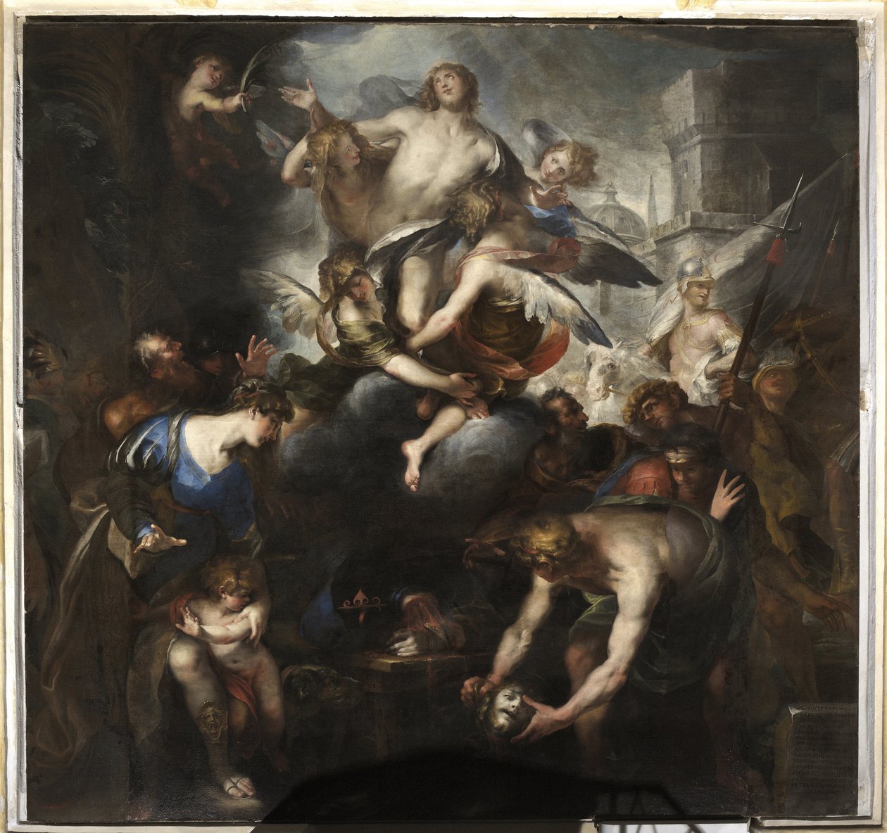 Martyrdom and Glory Of James, son of Zebedee by Domenico I Piola
