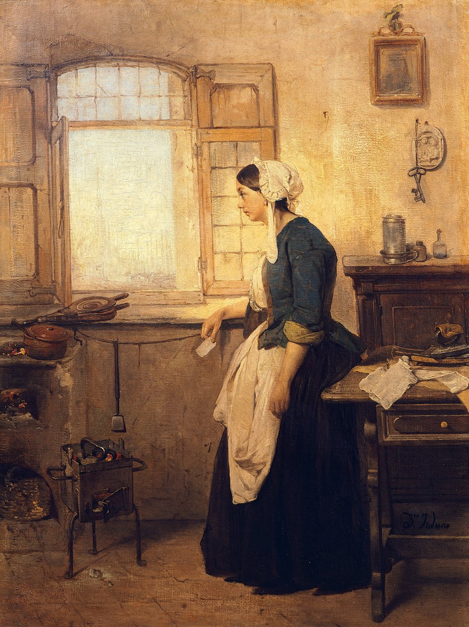 Letter by Domenico Induno