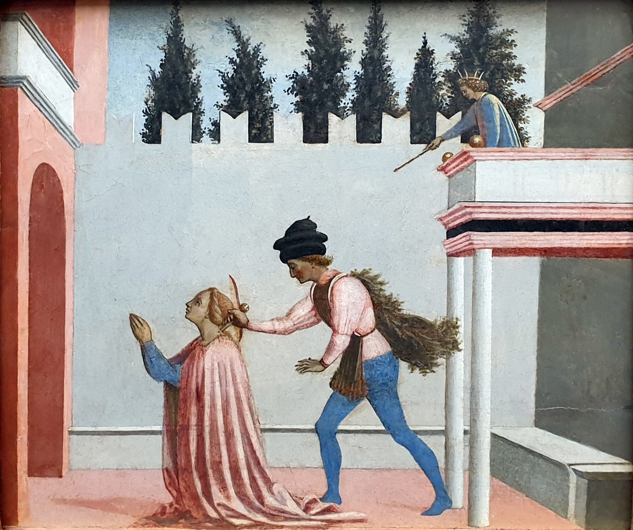The Martyrdom of Saint Lucy by Domenico Veneziano