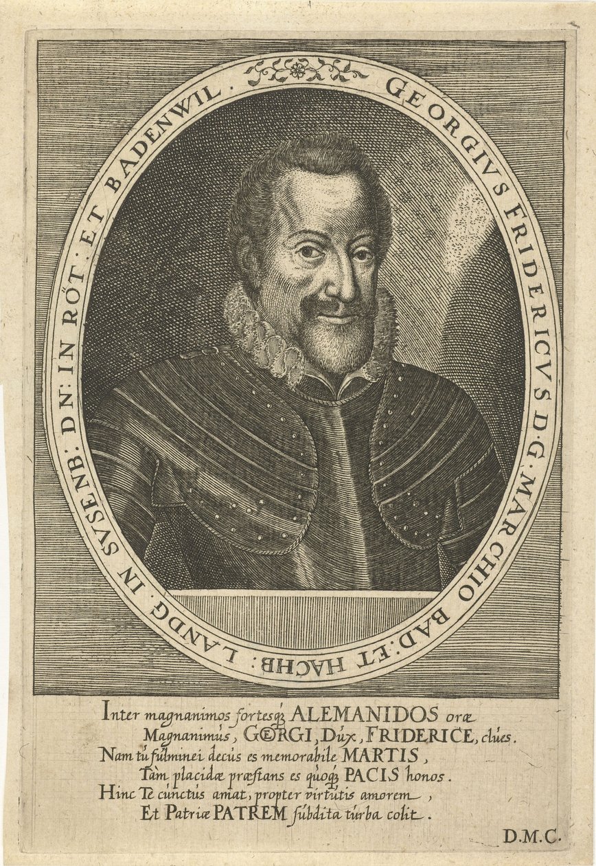 George Frederick of Baden-Durlach by Dominicus or Custodis Custos