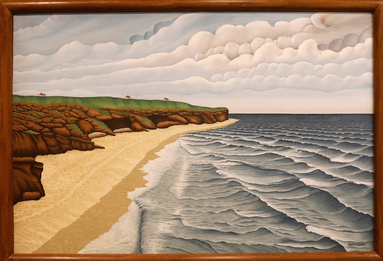 The Cliff, not dated by Dominique Paul Peyronnet
