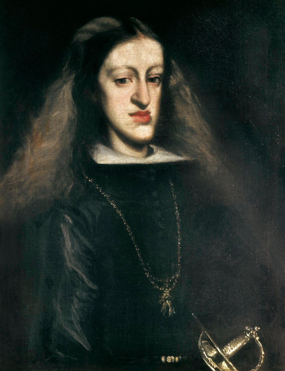 Portrait of Charles II of Spain by Don Juan Carreno de Miranda