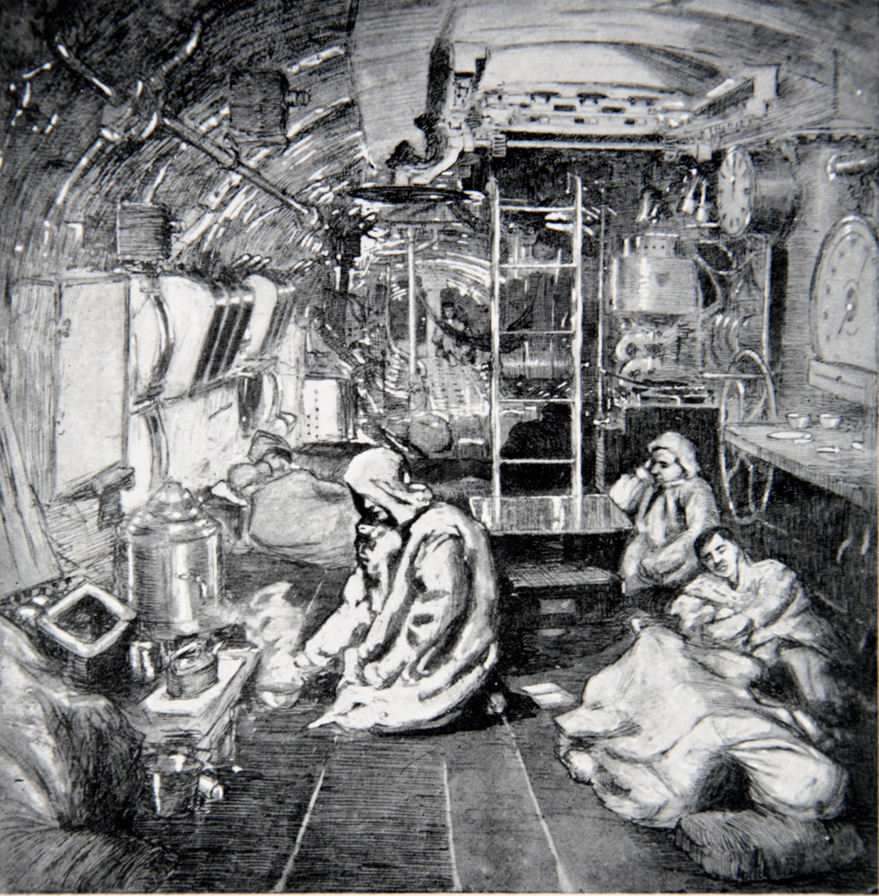 Eight Bells, Midnight, Illustration from 
