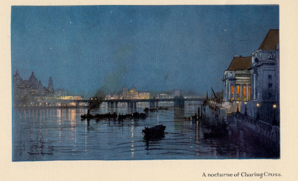 A Nocturne of Charing Cross, from 