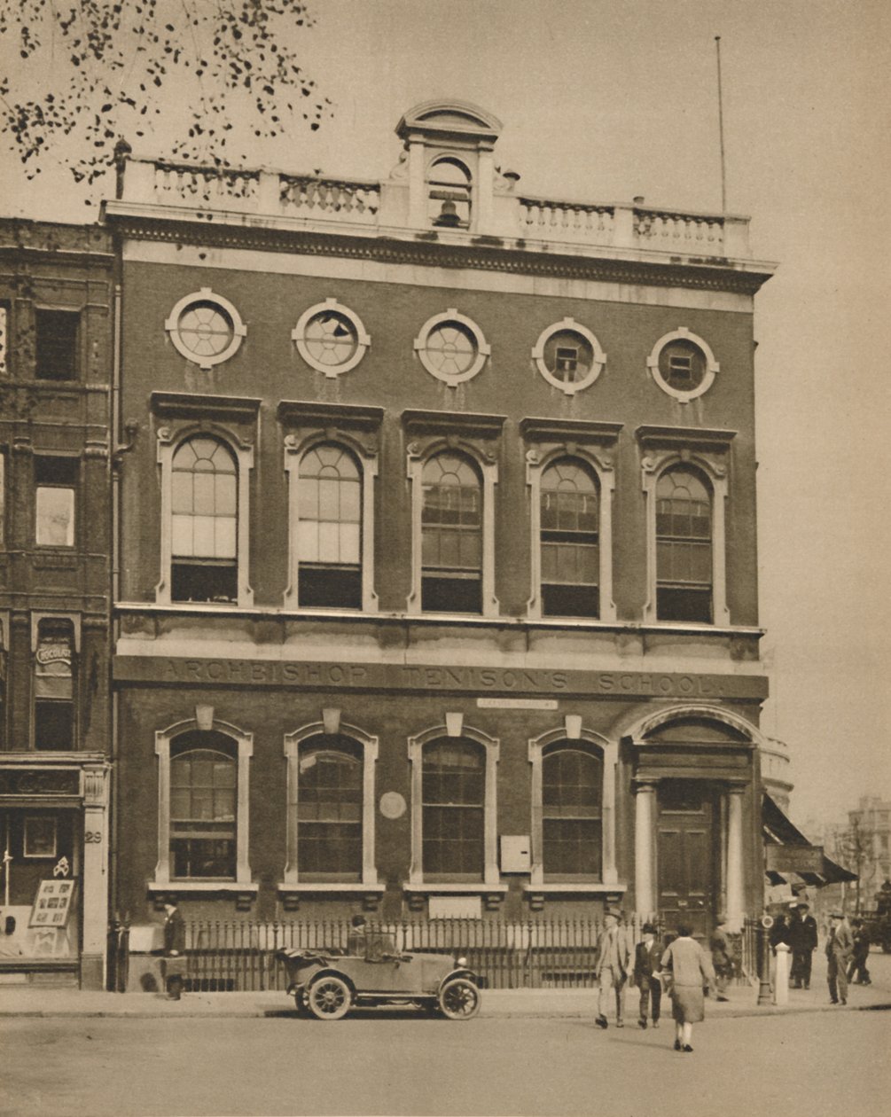 School in Leicester Square on the Site of Hogarth