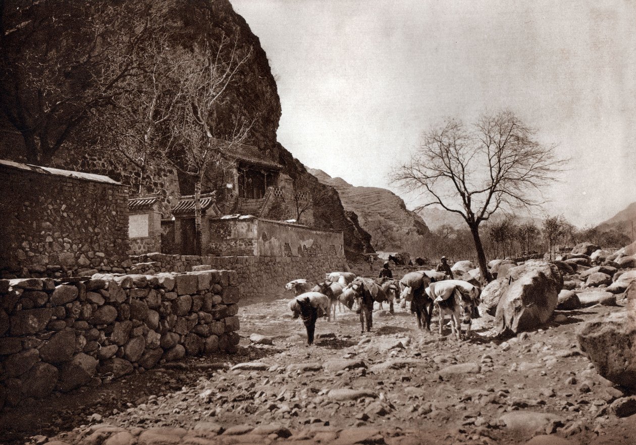 The Pass of Nankou by Donald Mennie
