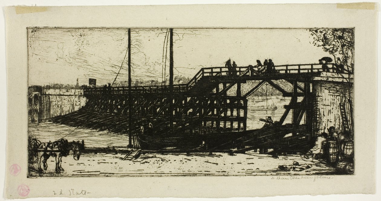 The Breakwater by Donald Shaw MacLaughlan