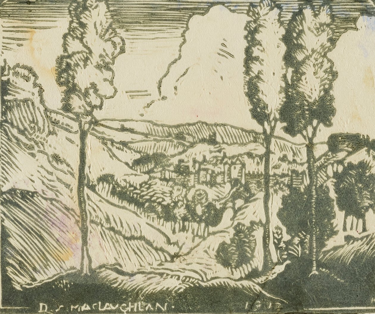 Landscape by Donald Shaw MacLaughlan