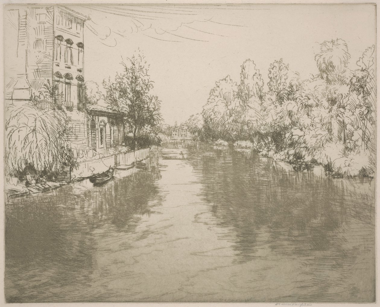 Treviso Waters by Donald Shaw MacLaughlan
