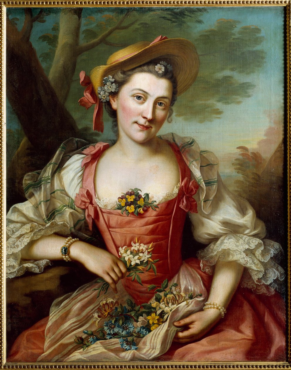 Portrait of Woman by Donat Nonotte