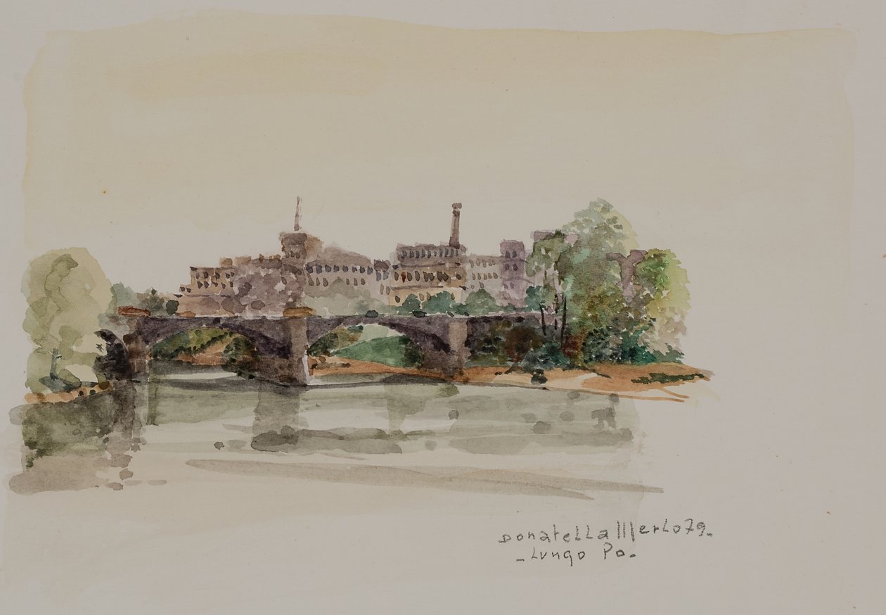Along the Po by Donatella Merlo