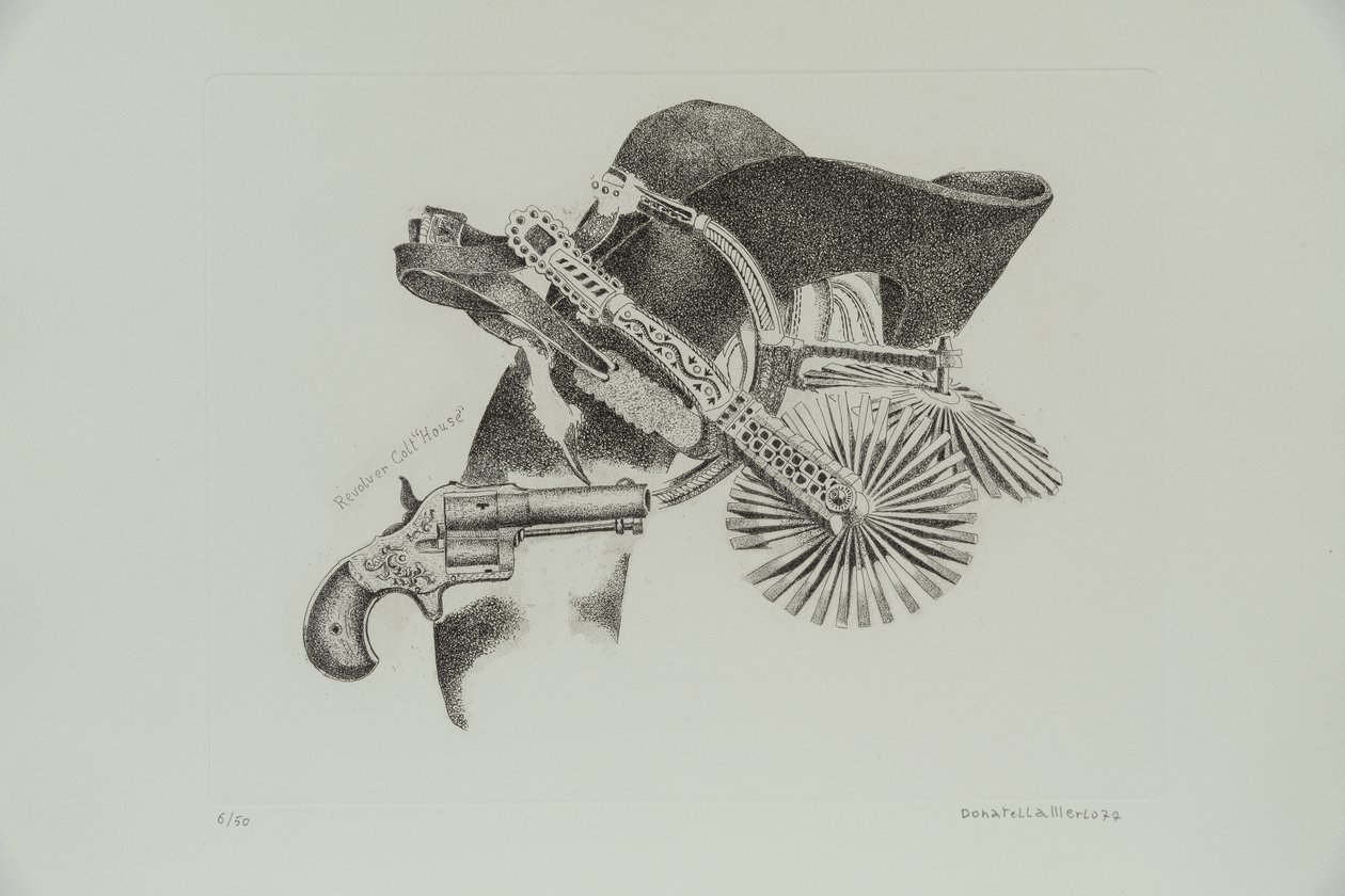 Colt Revolver "House," 1977 by Donatella Merlo