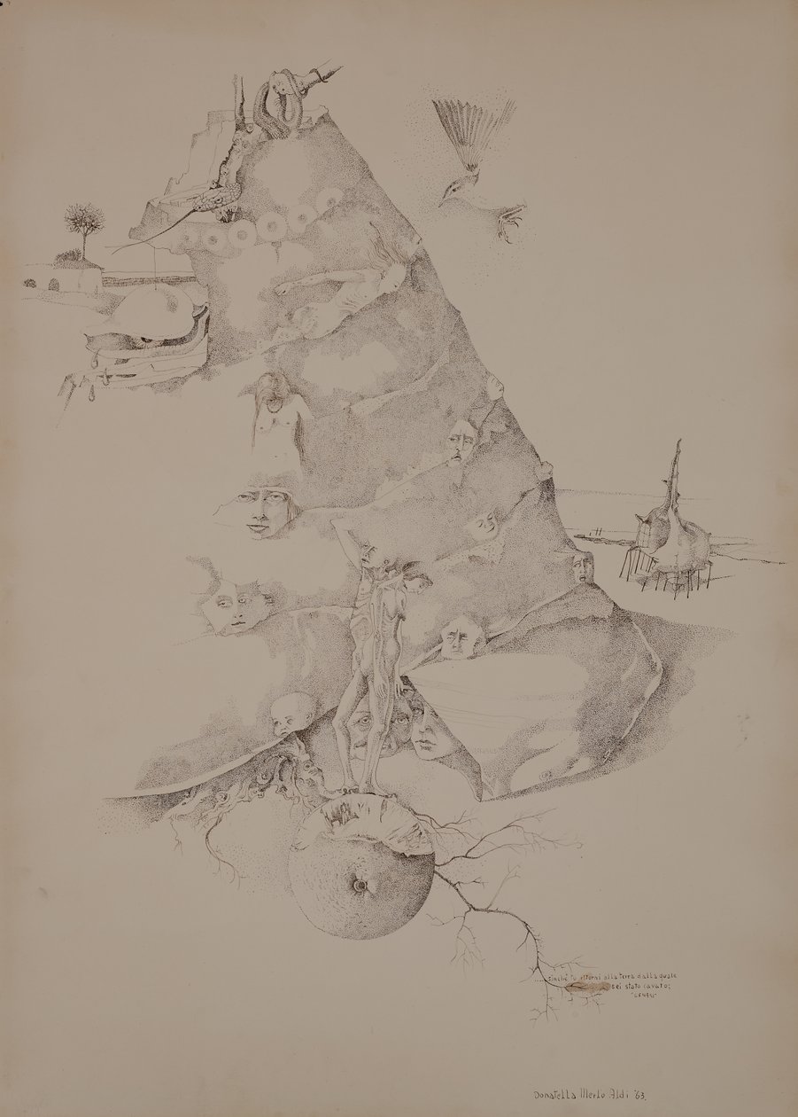 Till you return to the ground, for out of it you were taken, Genesis by Donatella Merlo