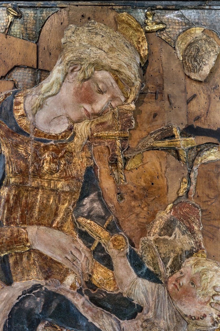 Madonna and Child and Angels, before 1443 by Donatello