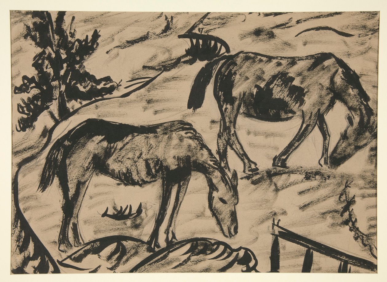 Horses by Dora Bromberger