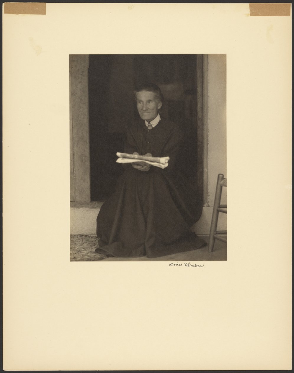 Sister Sarah, Shaker Settlement, Mt. Lebanon, New York by Doris Ulmann
