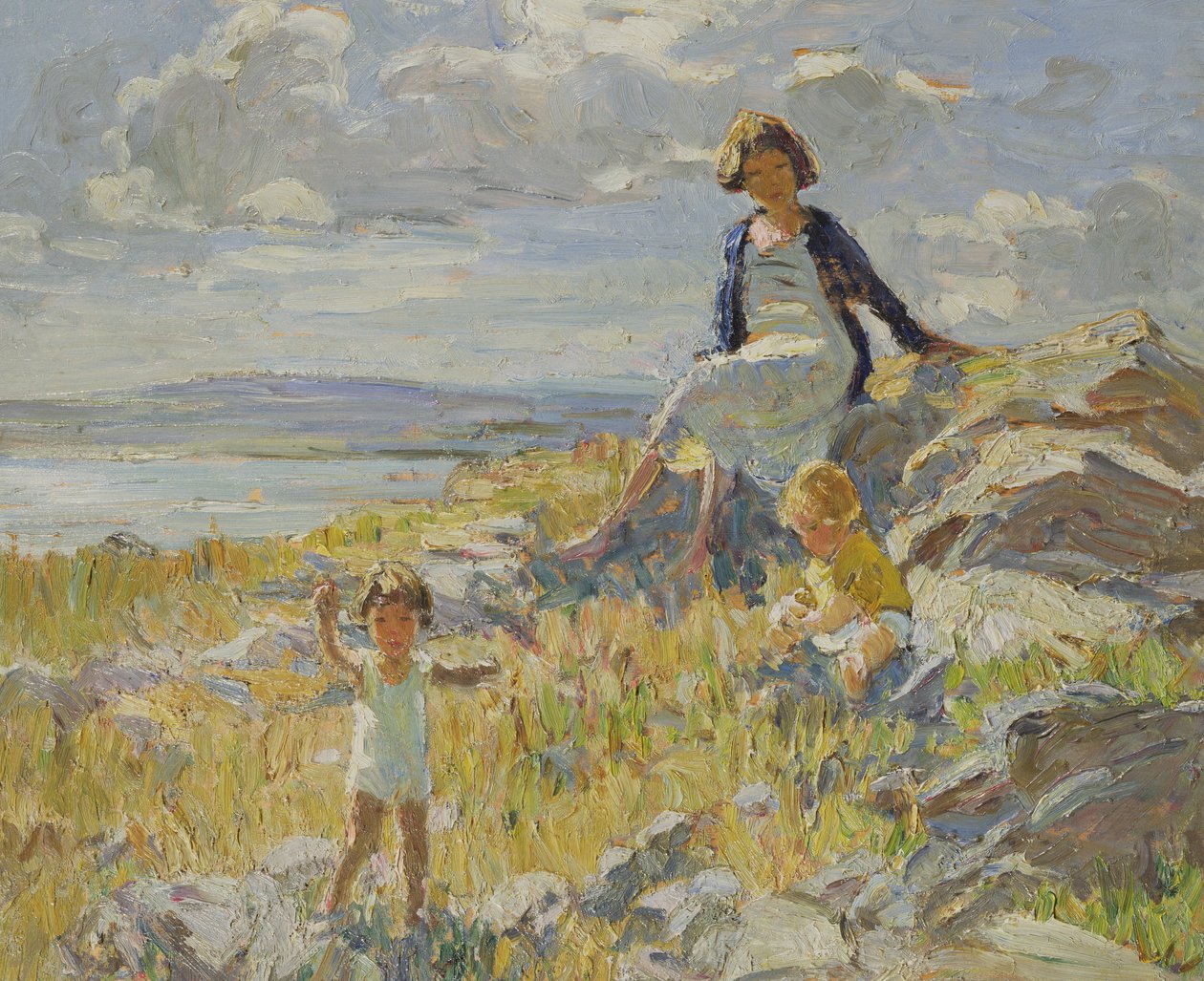 A Day by the Sea by Dorothea Sharp: Buy fine art print