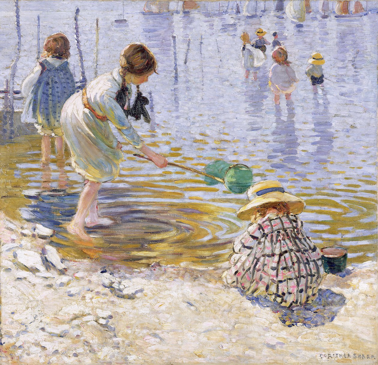 At the Seaside by Dorothea Sharp