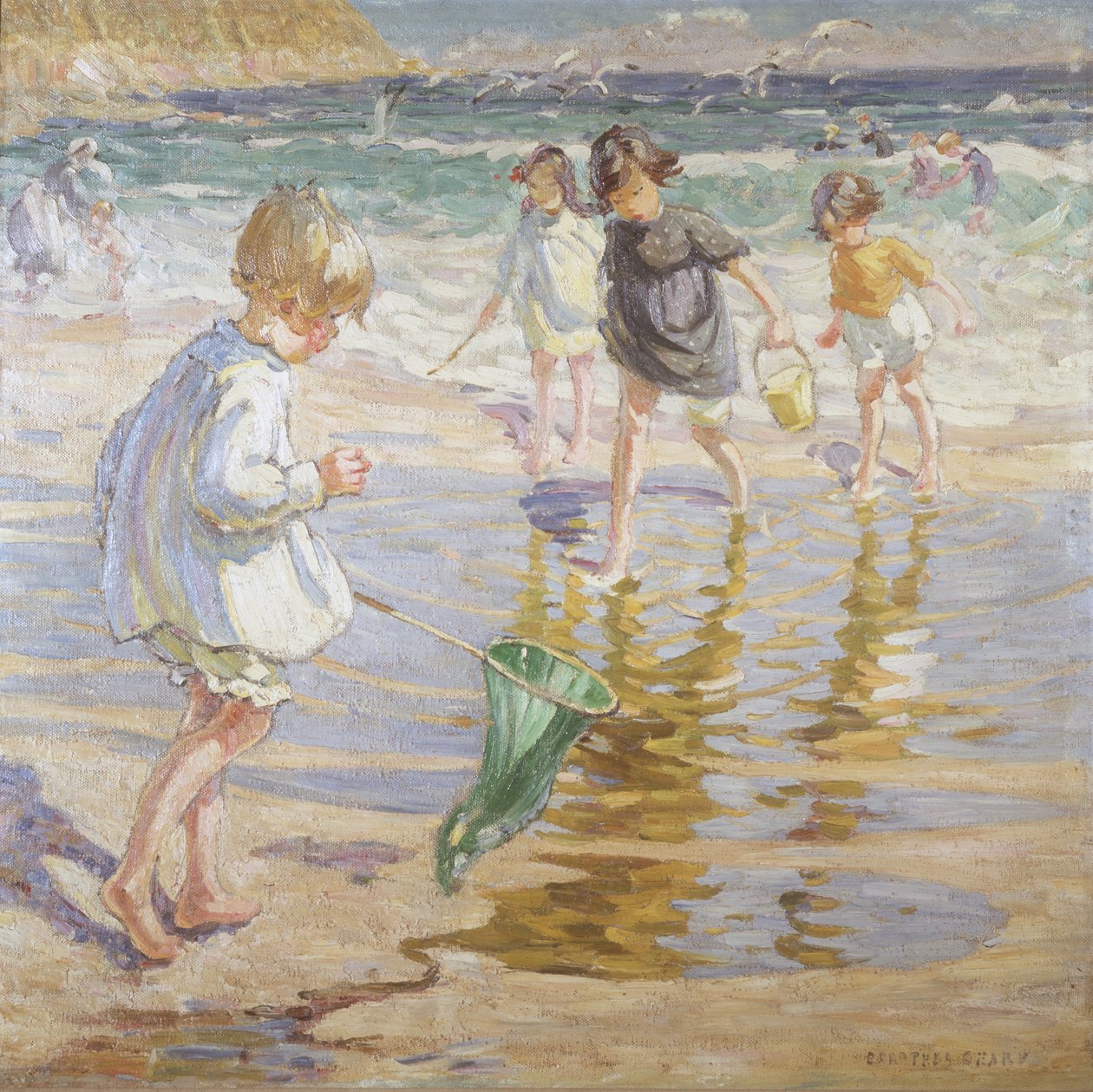 Playing by the Sea by Dorothea Sharp: Buy fine art prints