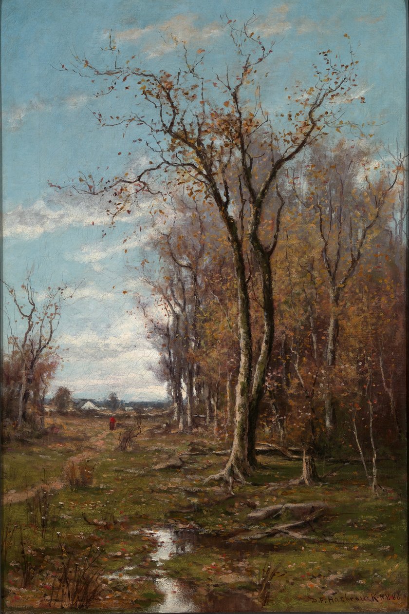 Autumn Landscape by Du Bois Fenelon Hasbrouck