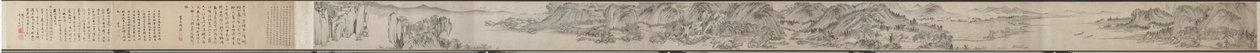 Mt. Taibo in the Style of Wang Meng, 1442 by Du Qiong