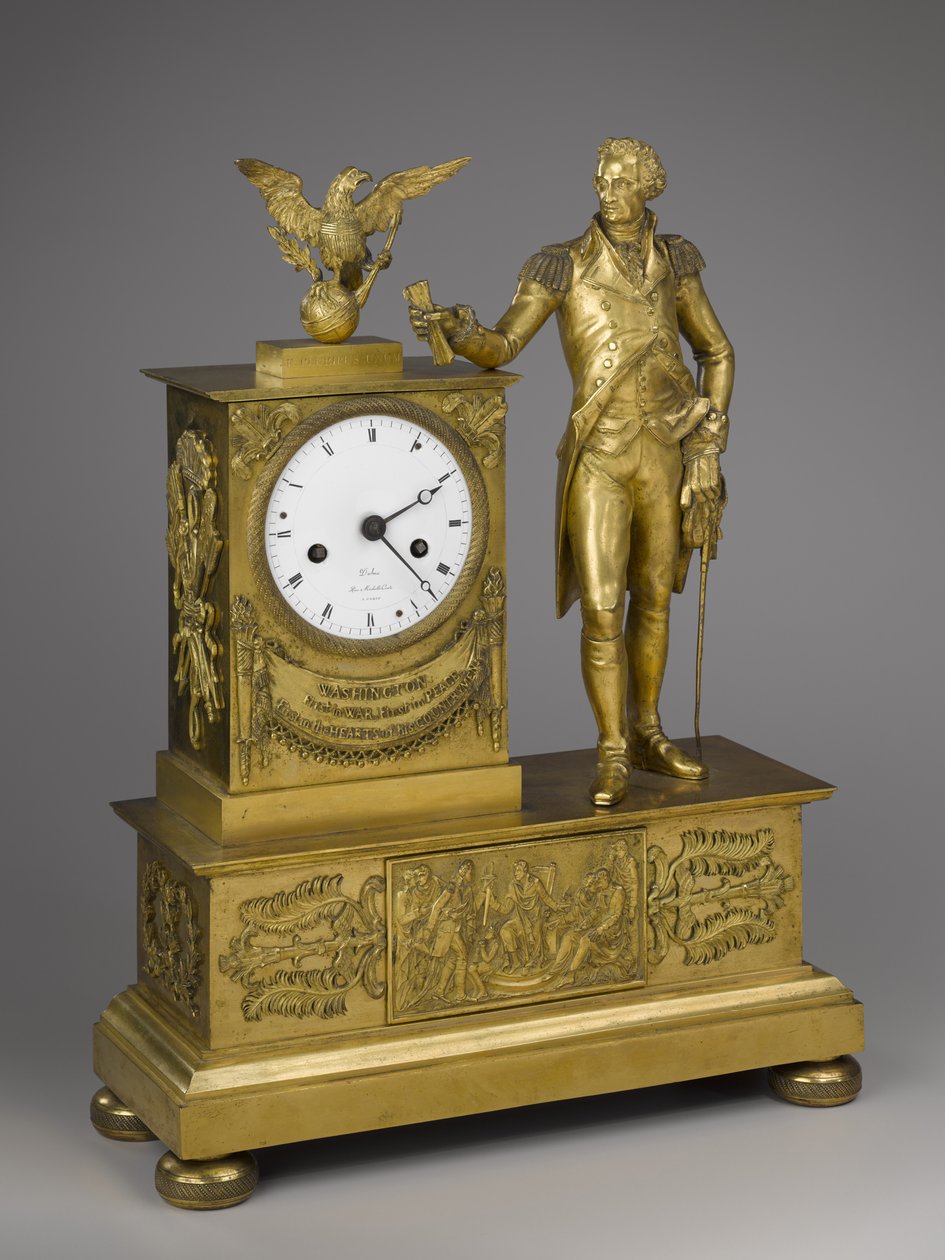 Mantel Clock by Dubuc Dubuc