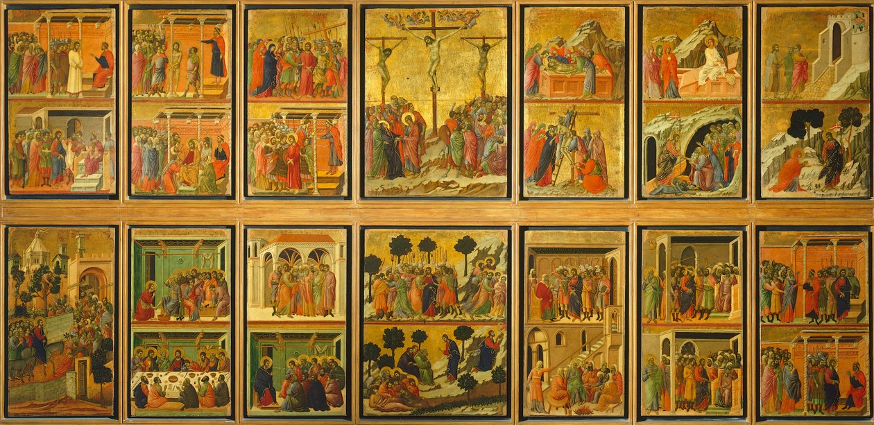 Duccio Betrayal Of Jesus Duccio Di Buoninsegna: Christ In Limbo