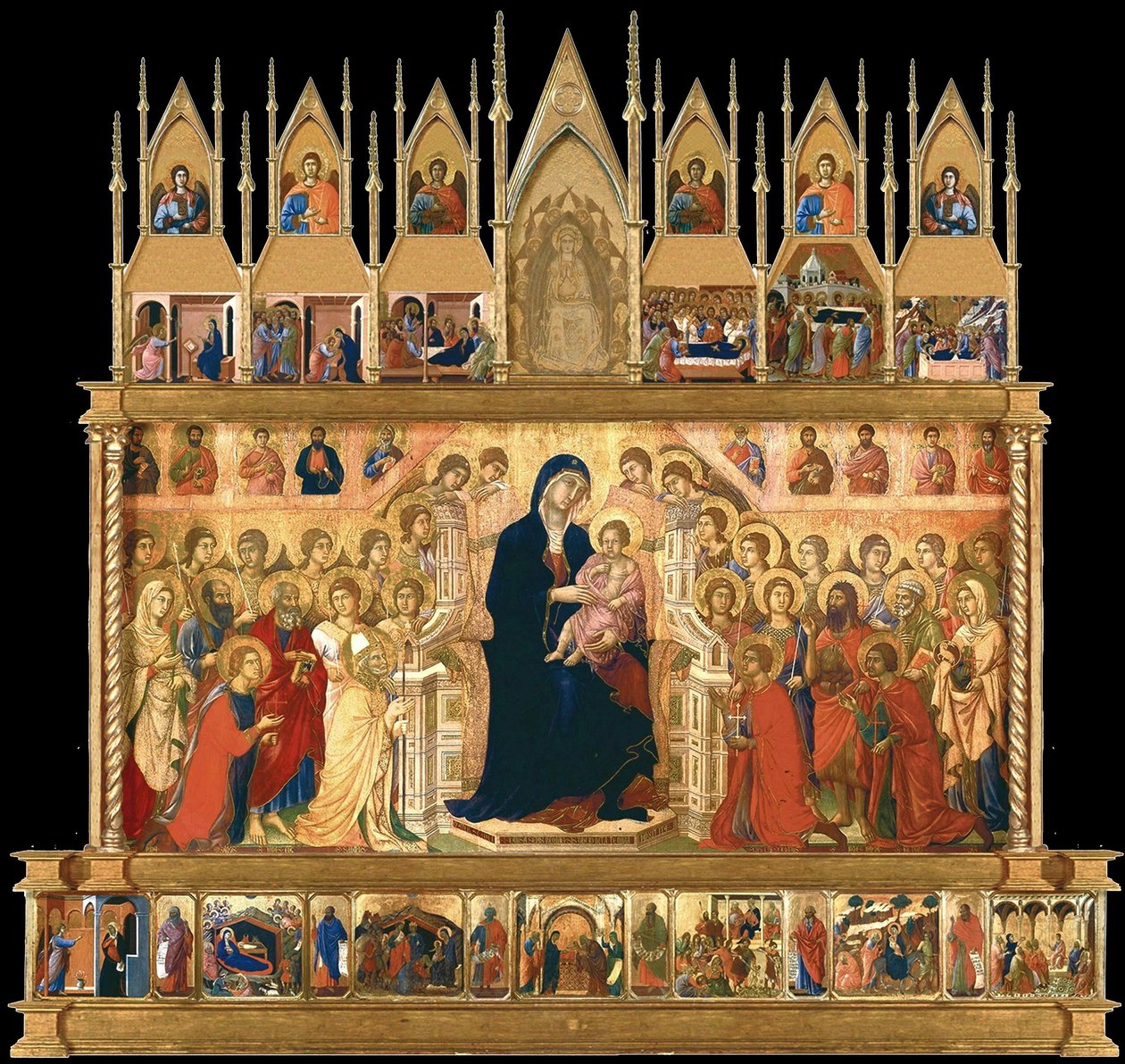 Maestà by Duccio di Buoninsegna