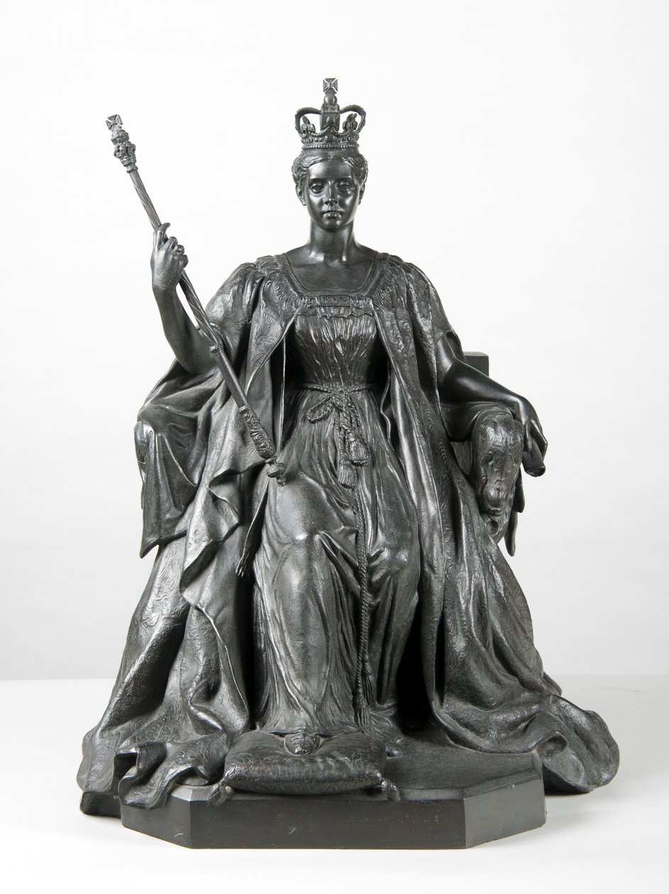 Statuette of Queen Victoria by Duchess of Argyll Princess Louise