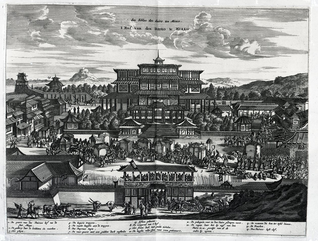 Procession from Macau, an illustration from 