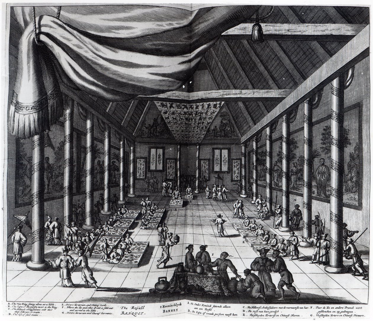 The Royal Banquet, Illustration from 