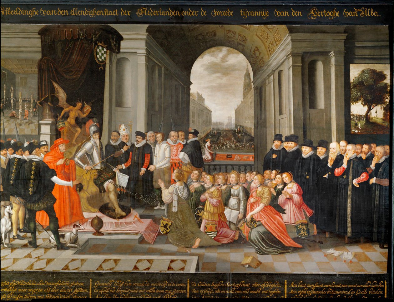 Allegory on the Duke of Alba