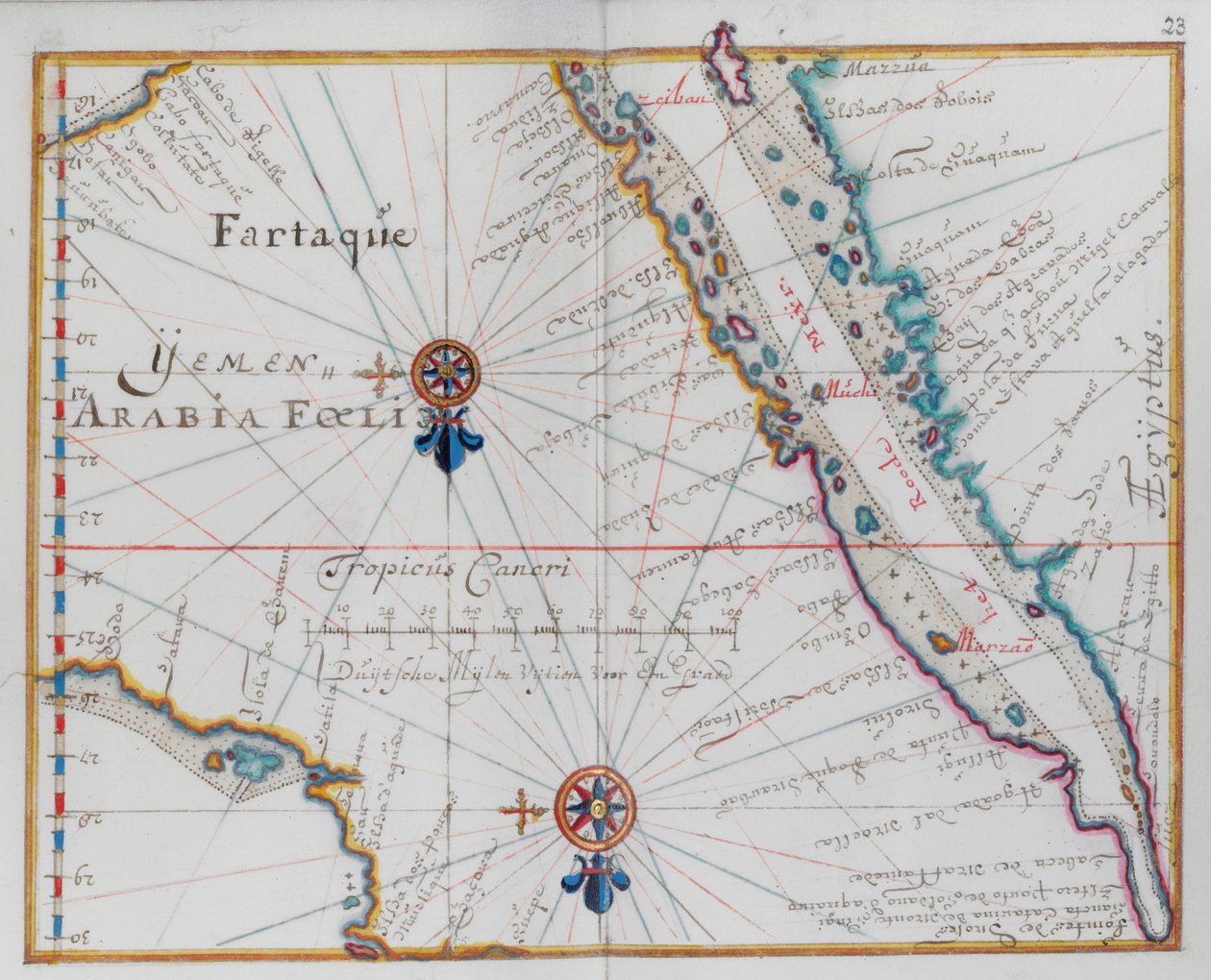 Arabia. Yemen by Dutch School
