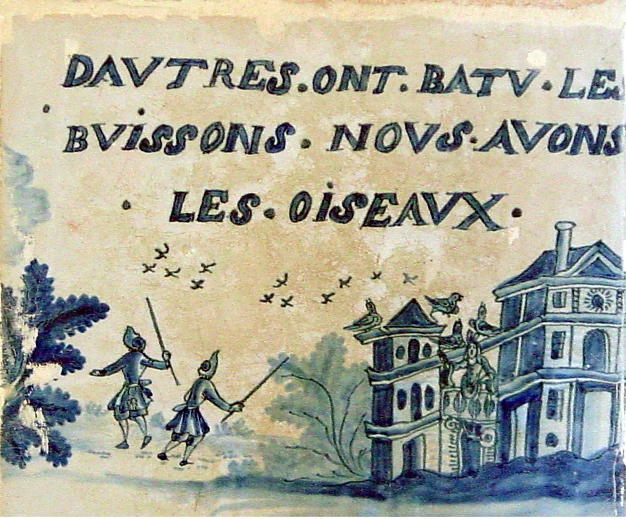 Delft Tile, c.1700-1900 by Dutch School