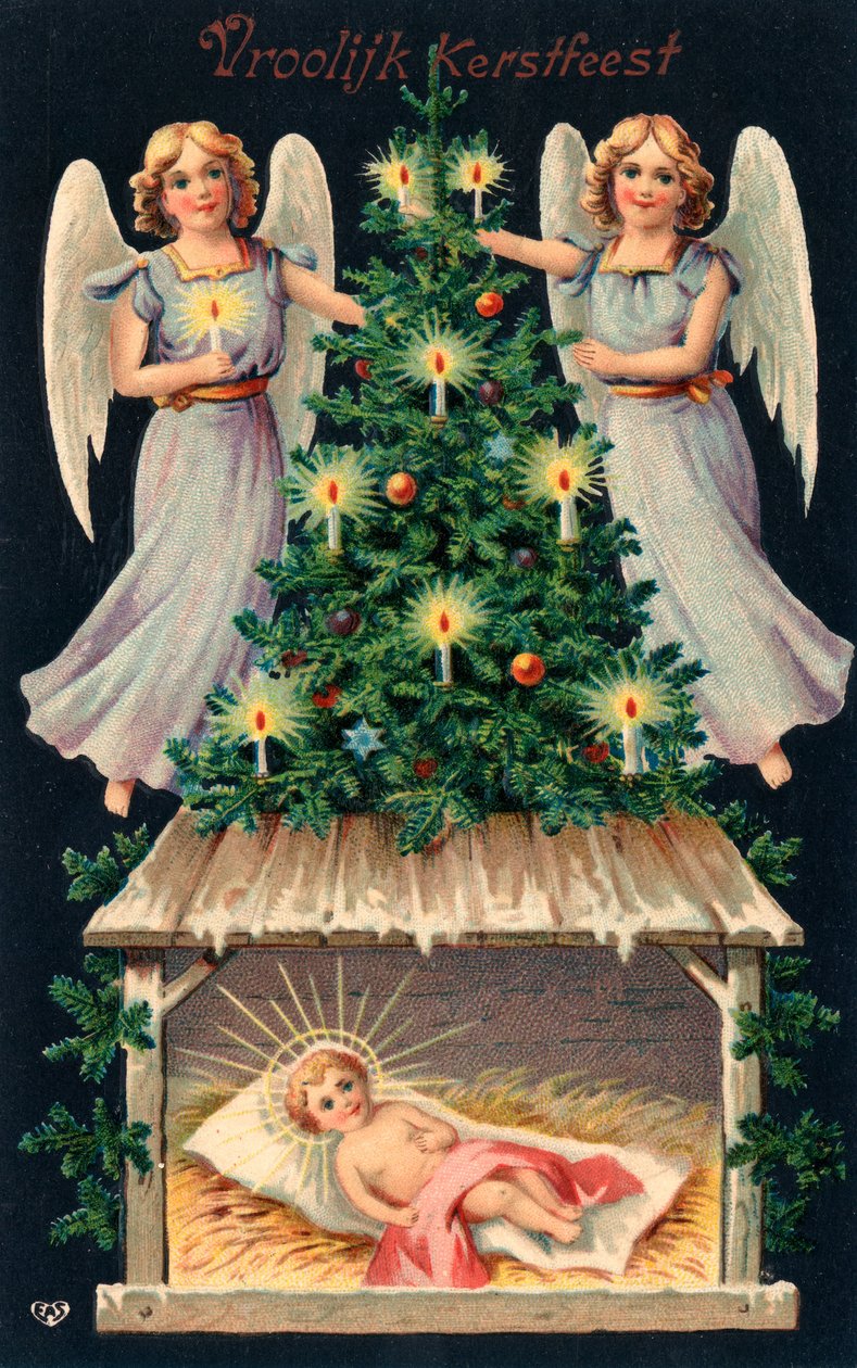 Dutch Christmas Card by Dutch School