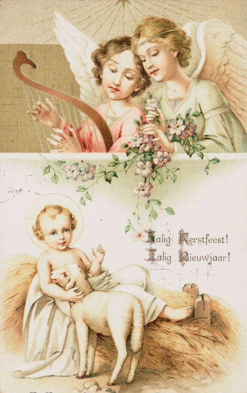 Dutch Christmas Card by Dutch School