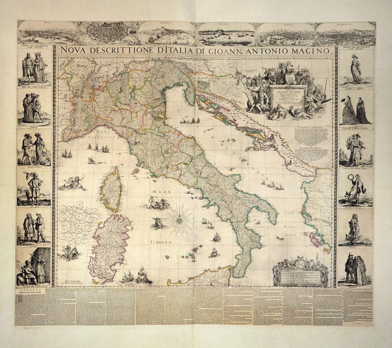 Italy, Klencke Atlas by Dutch School