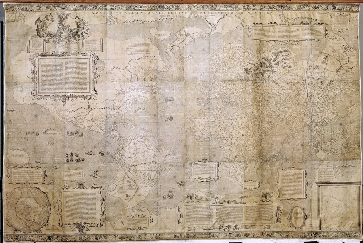 Map of the World by Dutch School