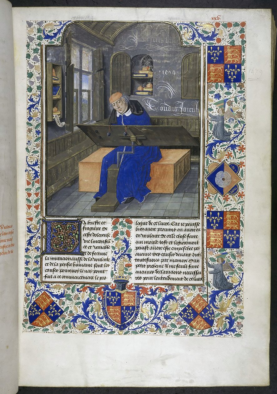 Translator at Work, from Facta et dicta memorabilia by Dutch School