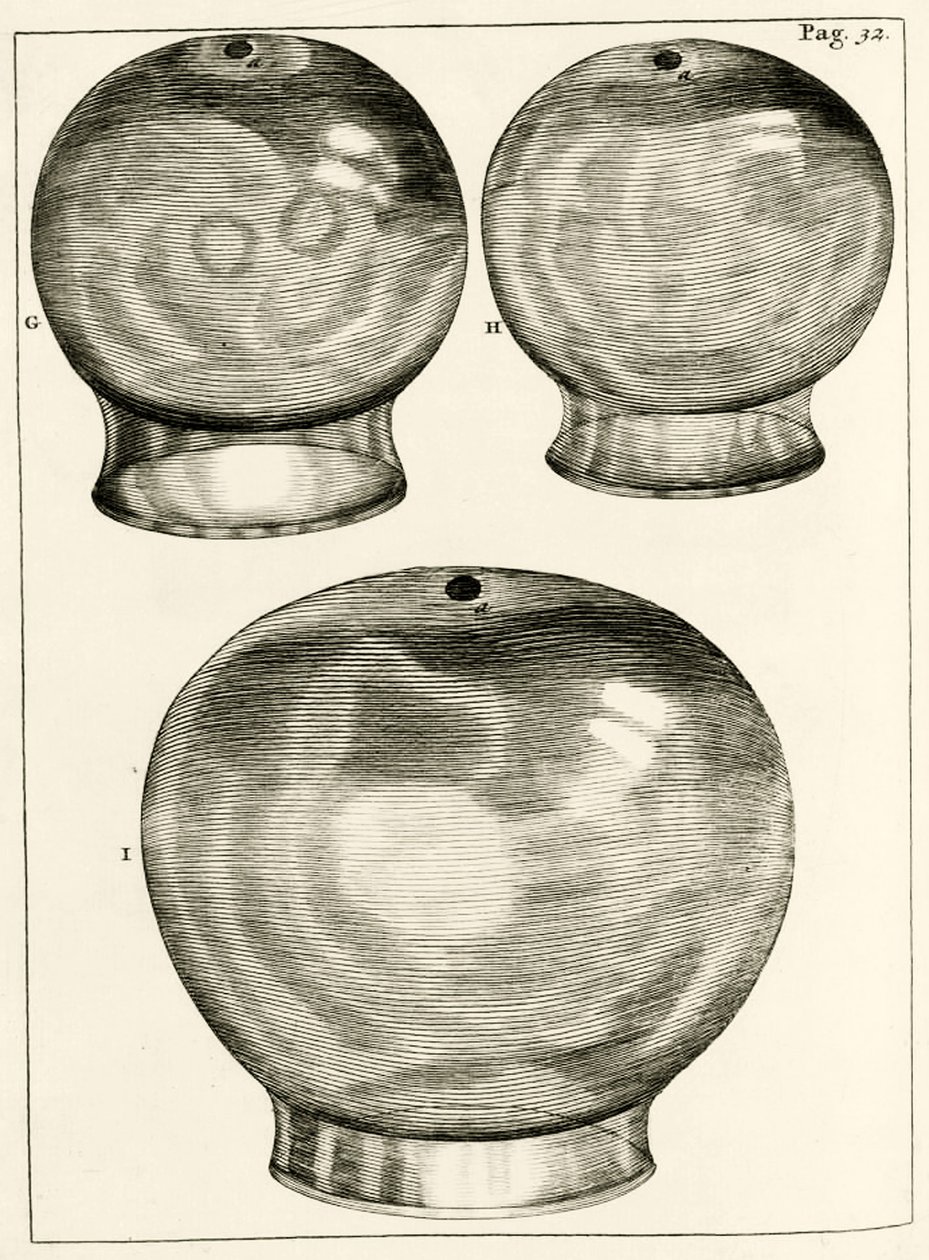 Various cupping glasses, from Exercitationes Practicae circa Medendi Methodum by Frederik Dekkers, 1694 by Dutch School