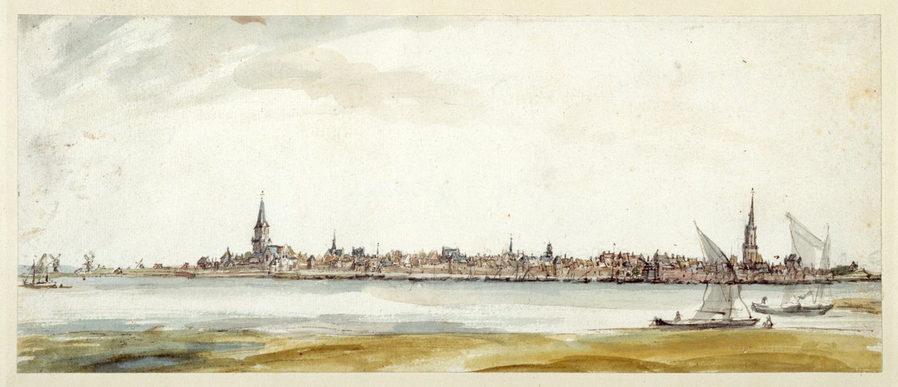 View of Emmerich, Late 17th Century by Dutch School