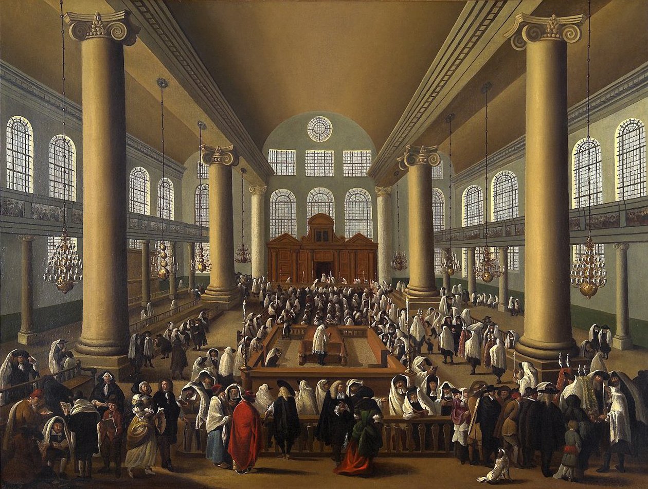 The Portuguese Synagogue, Amsterdam by Dutch School Dutch School