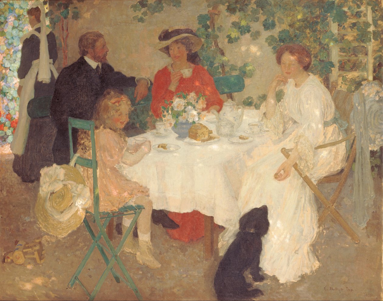 Al Fresco by E Phillips Fox