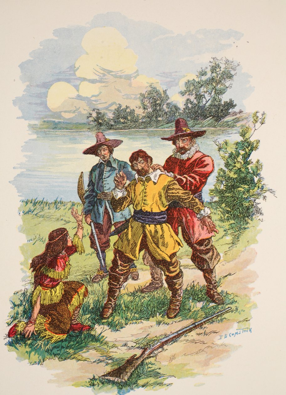 He was Grasped by the Back of the Collar, Illustration from 