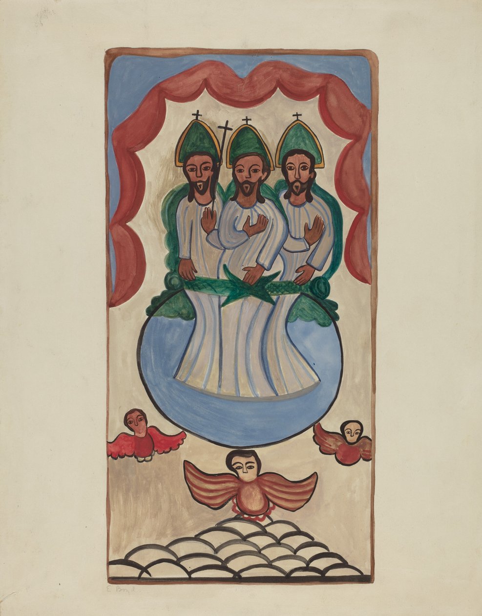 Retabla of the Trinity by E. Boyd