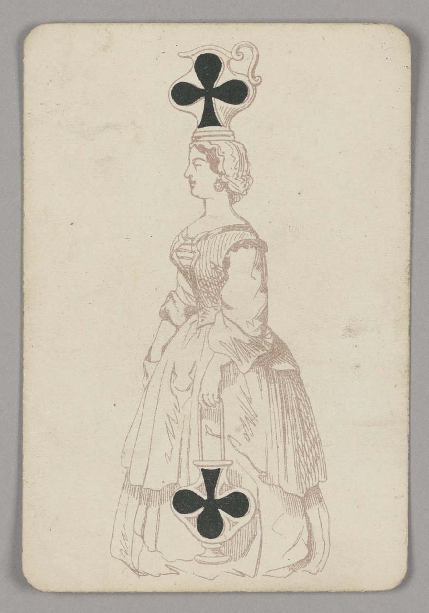 Two of Clubs by E. Le Tellier