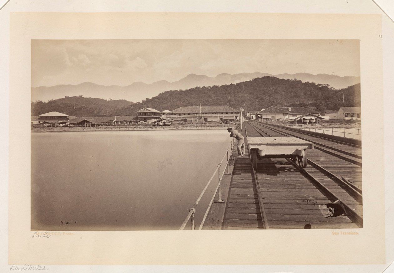 La Libertad, El Salvador by Eadweard Muybridge