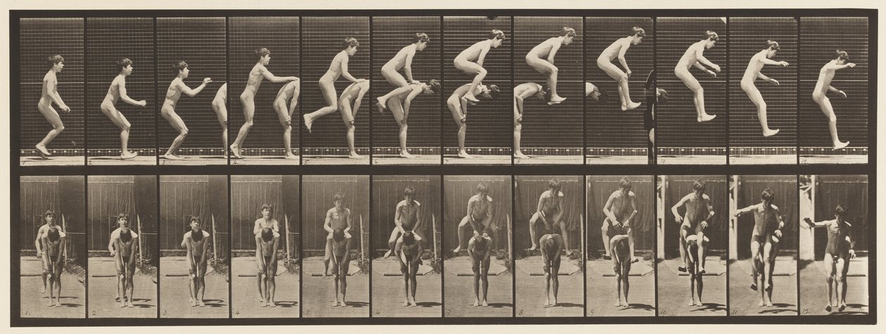 Plate 168. Jumping; Over Boy