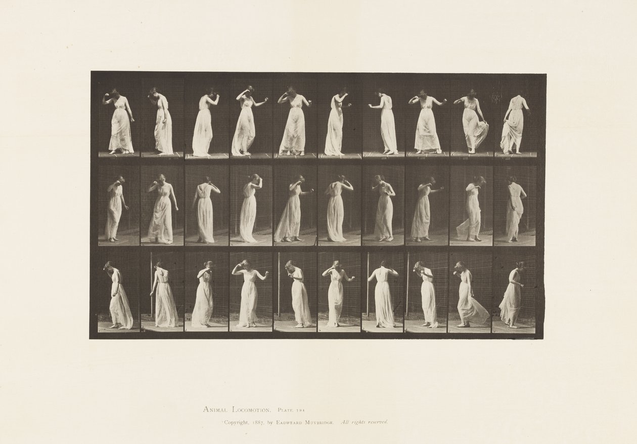 Dancing by Eadweard Muybridge